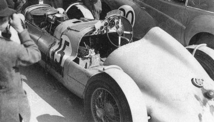 Henri Louveau i Juan Jover – Delage D6-3L.